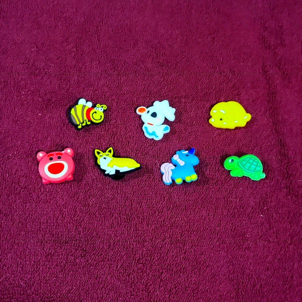 NWOT Crocs Animals shoe charms.